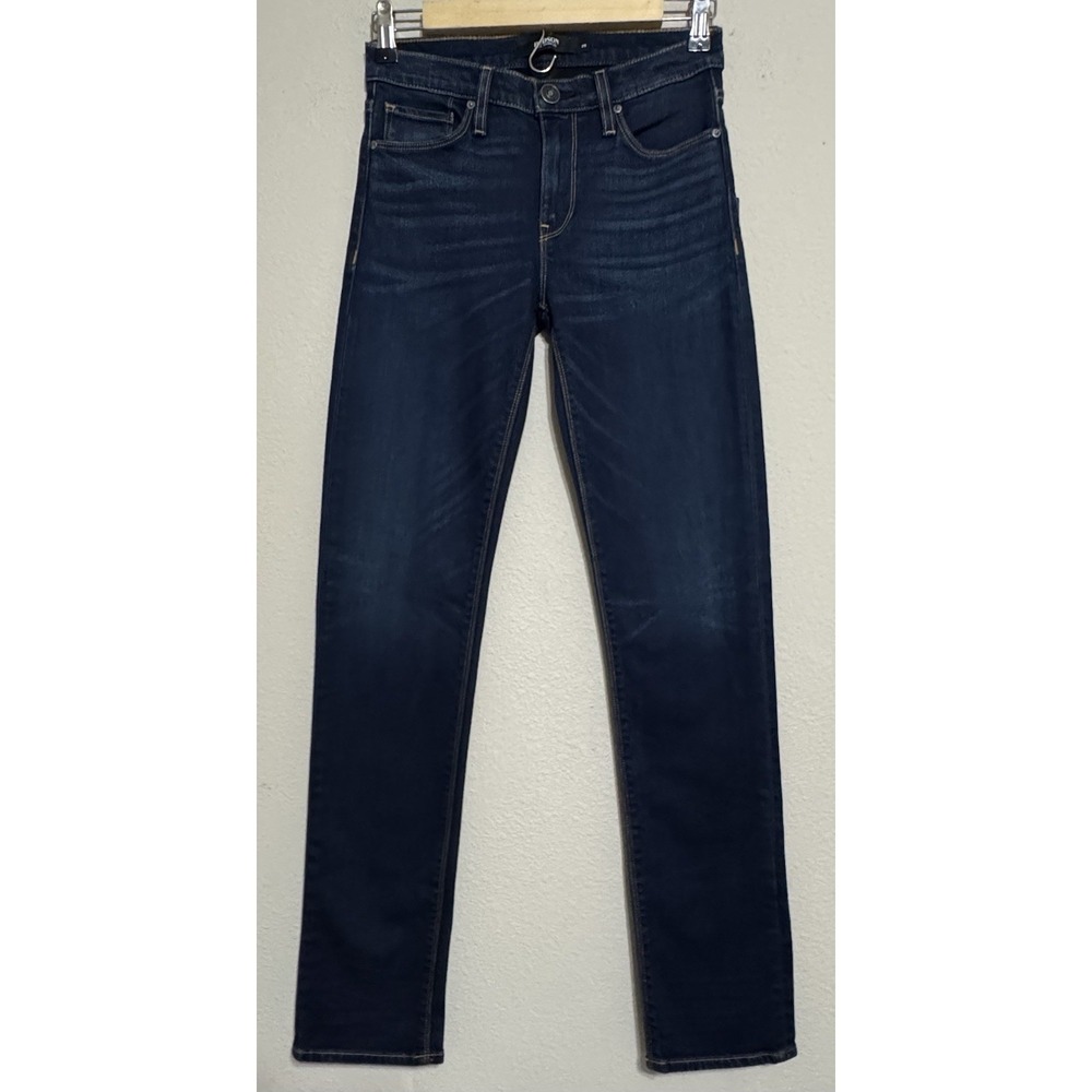 Hudson Jeans Women's (*Fits 26) Nico Low Rise Straight RQUI BLUE Enhance
